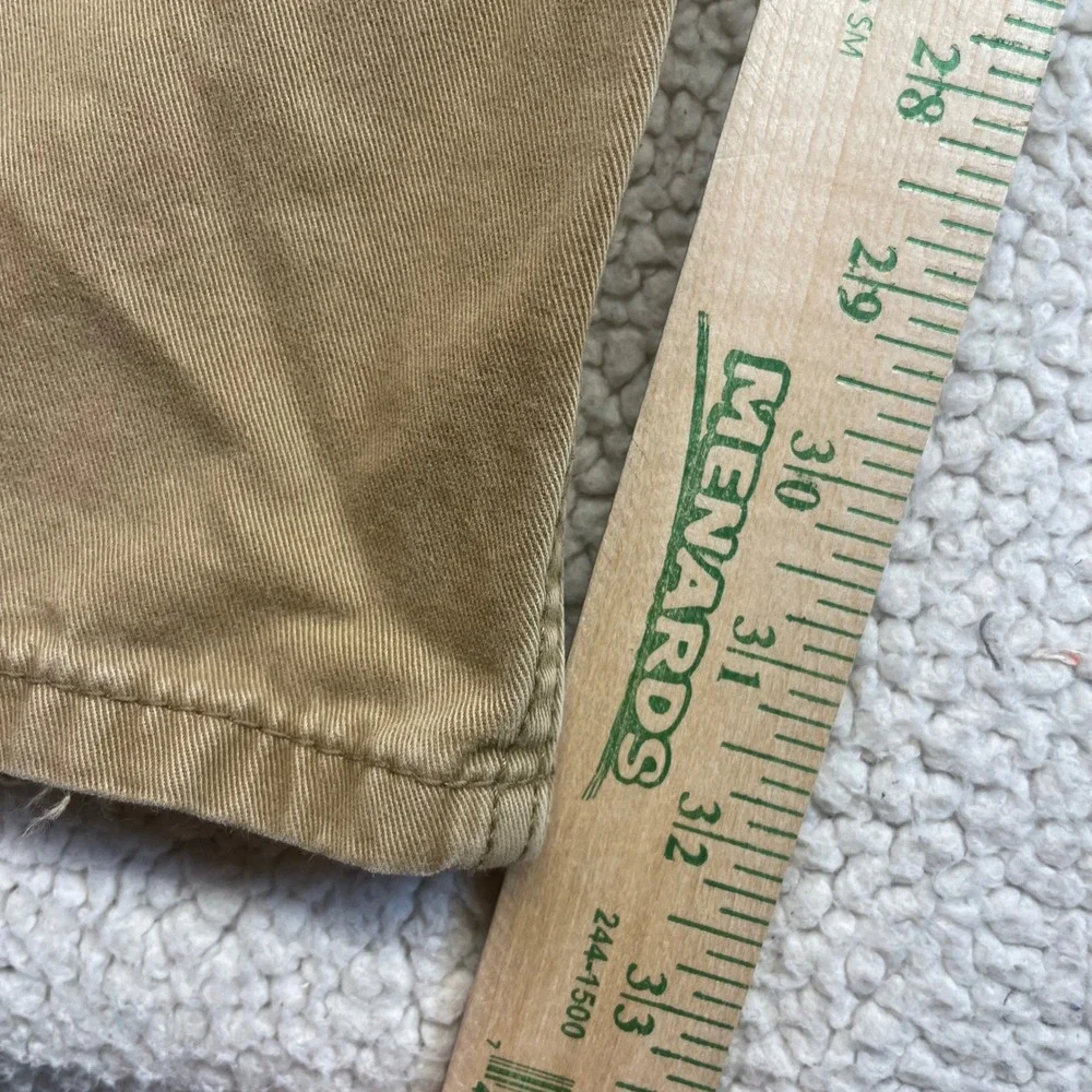Levi's Pants Mens 34x34 Tan 514 Straight Fit Khaki Twill Trousers 00514-0531